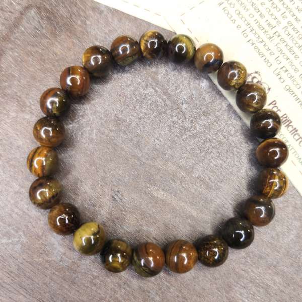 Bracciale Occhio di Tigre Naturale – Protezione ed Energia